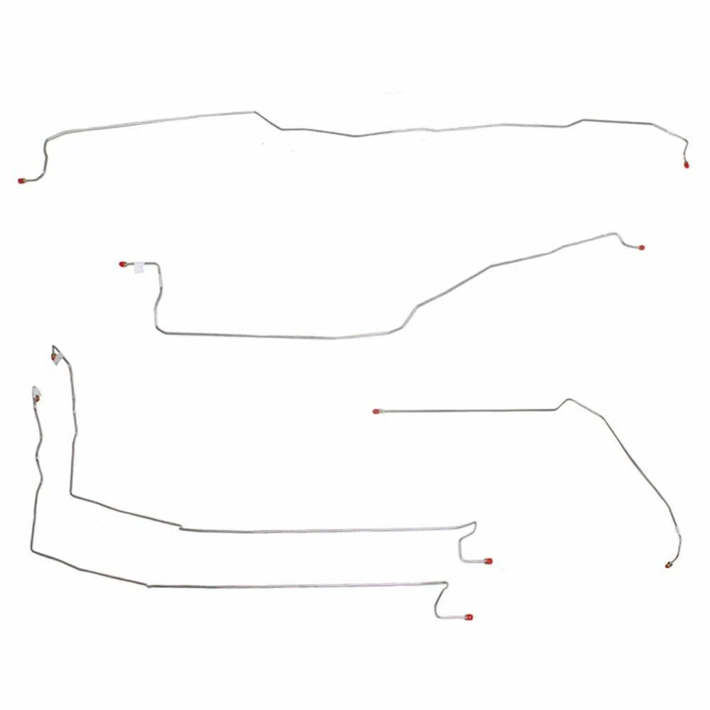 99-02 Chevrolet Silverado 1500 Brake Line & Hose Kit 4WD Reg Cab_Long Bed